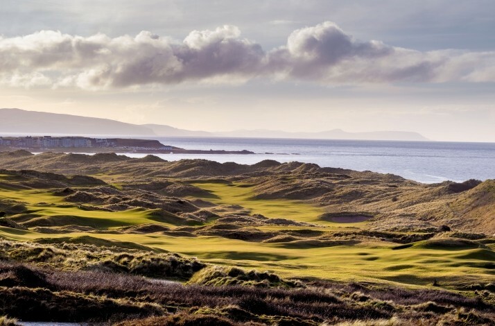 Golf course at Royal Portrush Golf Club